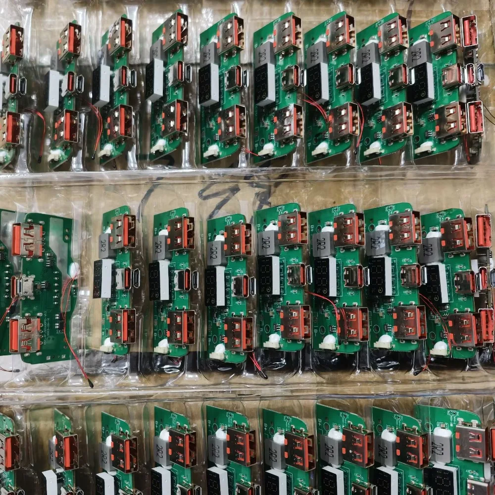 1pc DC5V-12V 22.5W LED Display PD QC 3.0 Quick Charging Board Module for 18650 Li-ion Lithium Battery DIY Power Bank