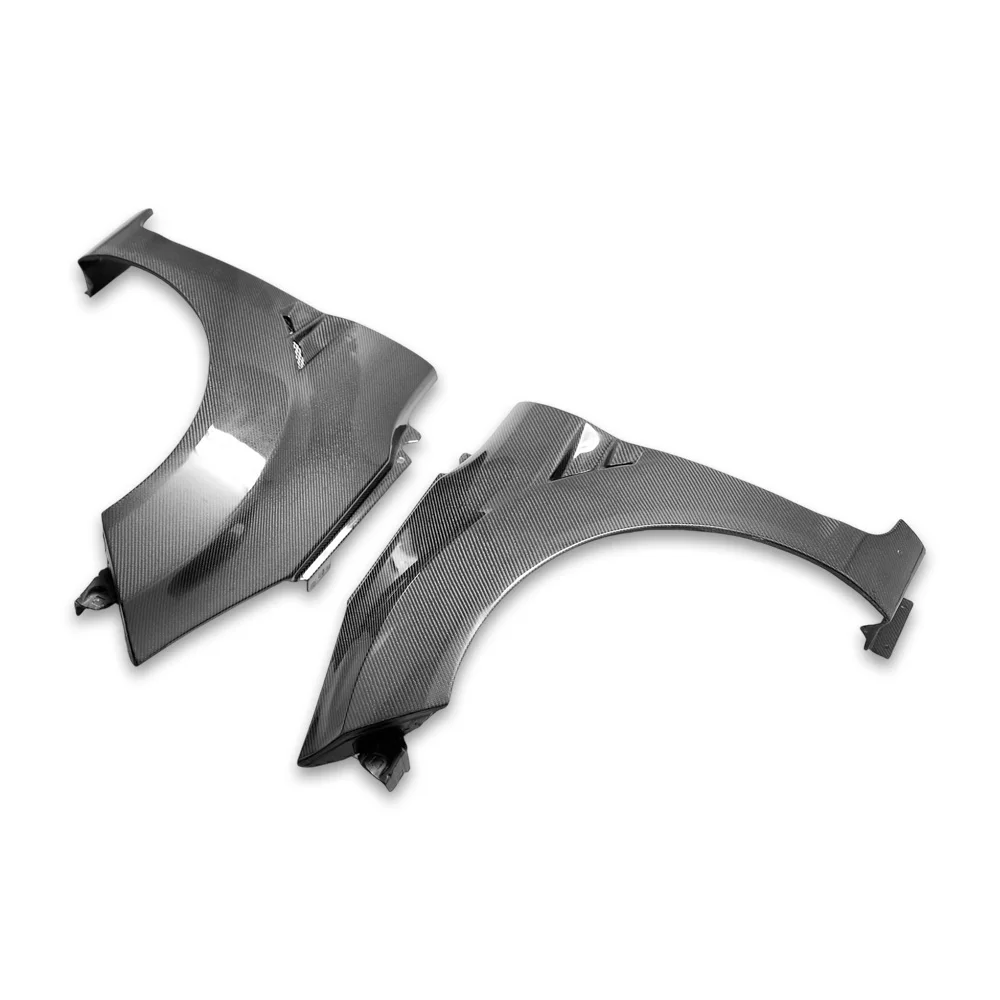 

3K Twill Real Carbon Fiber Fibre Body Kit Front Side Fenders For Ford Fiesta 2016+