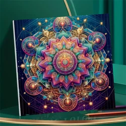 1pc Art Coloring Book Original Upgraded Paper 70g/sqm 22pcs Single Pages Coloring Books Gift For Holiday Birthday Party