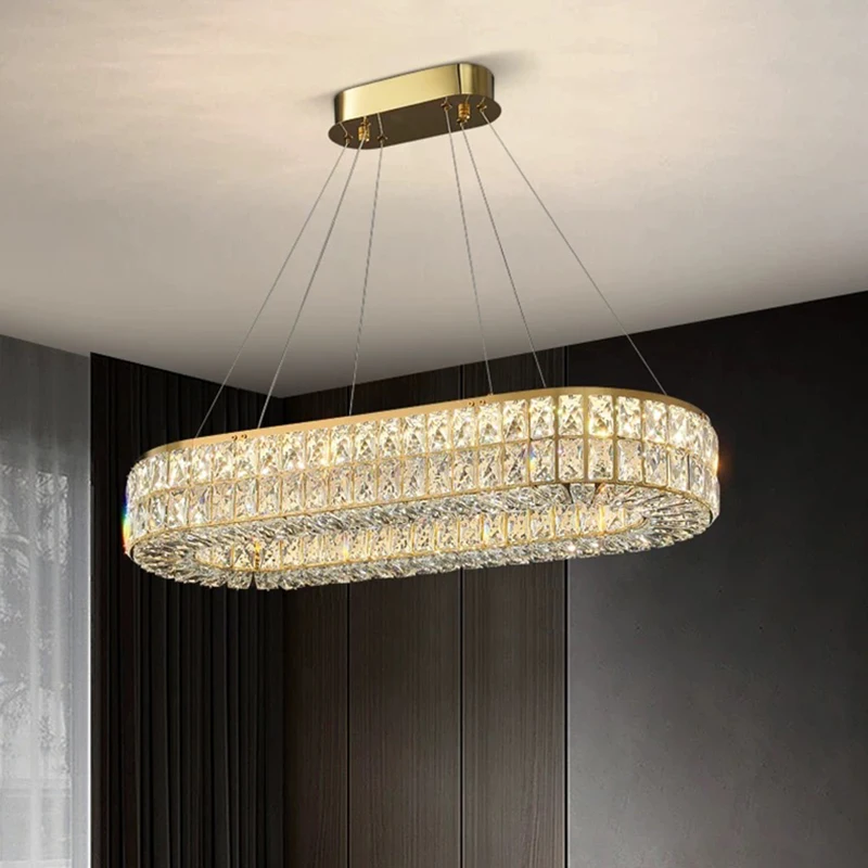 

Home Decorationpendant Lights, Luxury Crystal Living Room Chandelier, Dining Room Pendant Lamp, Ceiling Light, Indoor Lighting