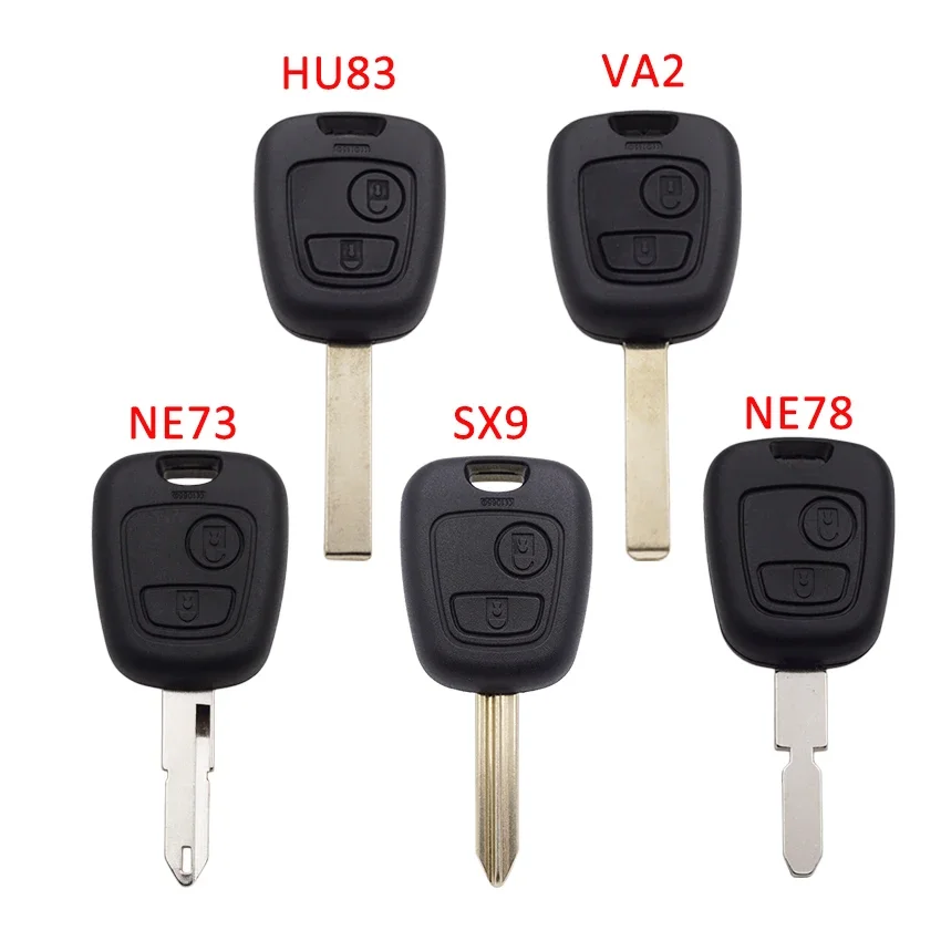 Cocolockey Replacment Key Shell for Peugeot 106 107 307 206 207 306 406 407 for Citroen C1 C2 C3 C4 Saxo Xsara Picasso Berlingo - Image 6