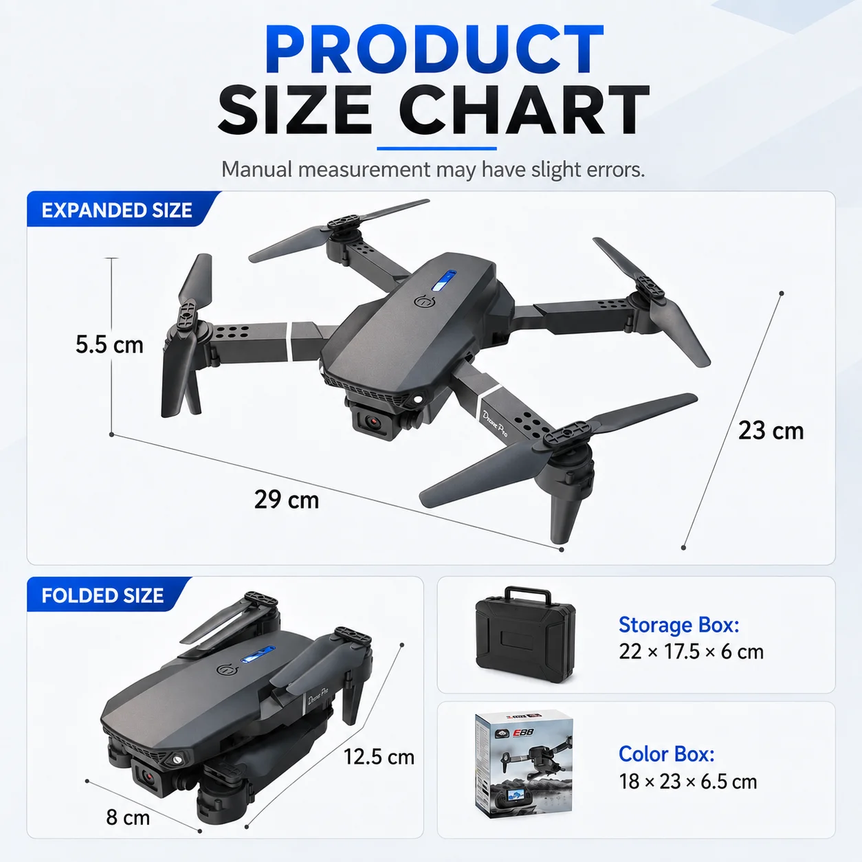 Screen Remote Drone No Phone Needed Brushless Motor Optical Flow Positioning Dual HD Camera 90° Adjustable 110° Wide‑Angle 50X Zoom FPV Quadcopter