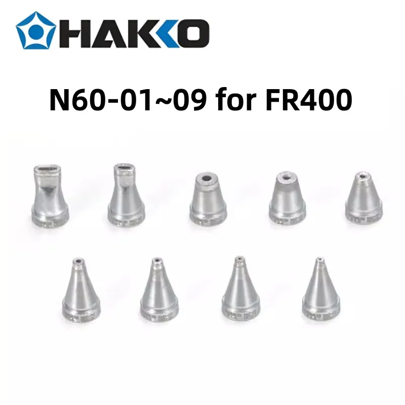 

Original Hakko N60-01 02 03 04 05 06 07 08 09 Tin Suction Nozzle Iron Tip for FR400 Resoldering Tin Gun Replace Accessories Tool