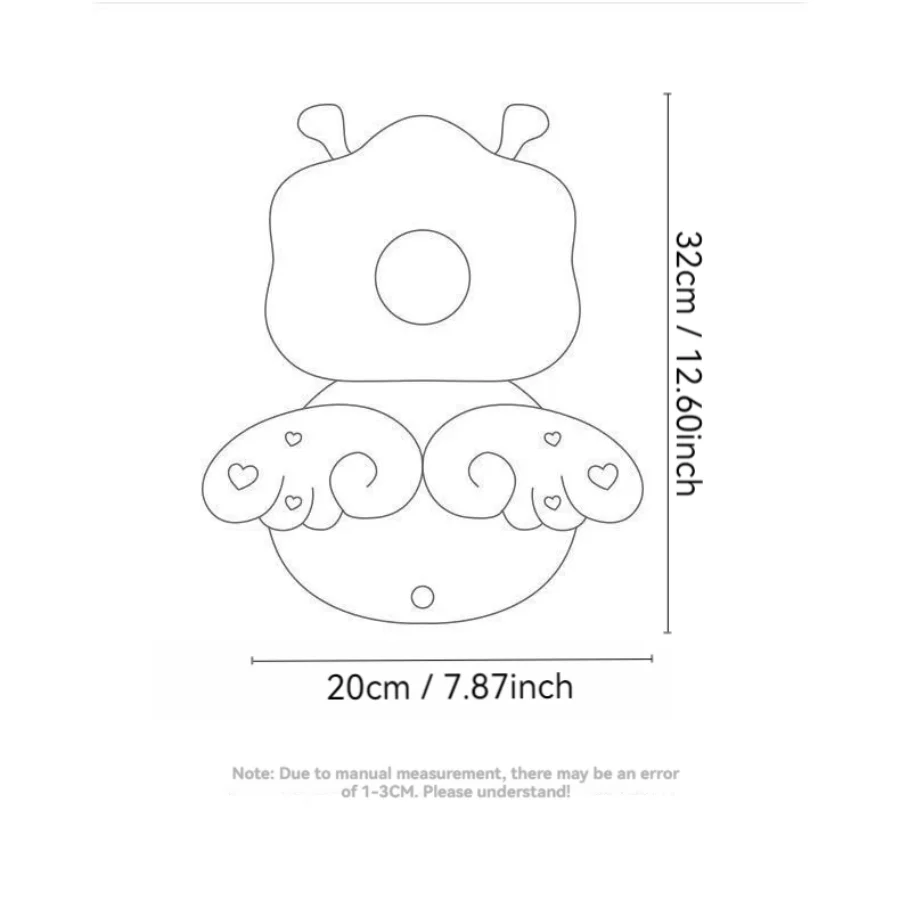 1pcs elf baby anti-fall protective head artifact baby learn to walk anti-fall pillow protective pad Baby anti-fall cap anti-bump