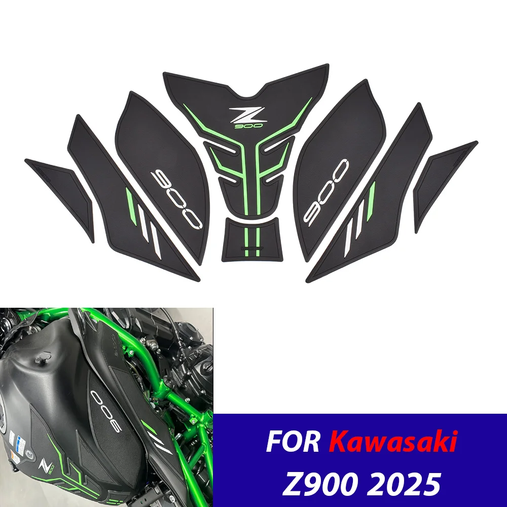 

2025 Z900 Z 900 Tank Grips Fuel Tank Pad For KAWASAKI Z900 Motorcycle Accessories Knee Grip Decals Fuel Oil Anti-slip