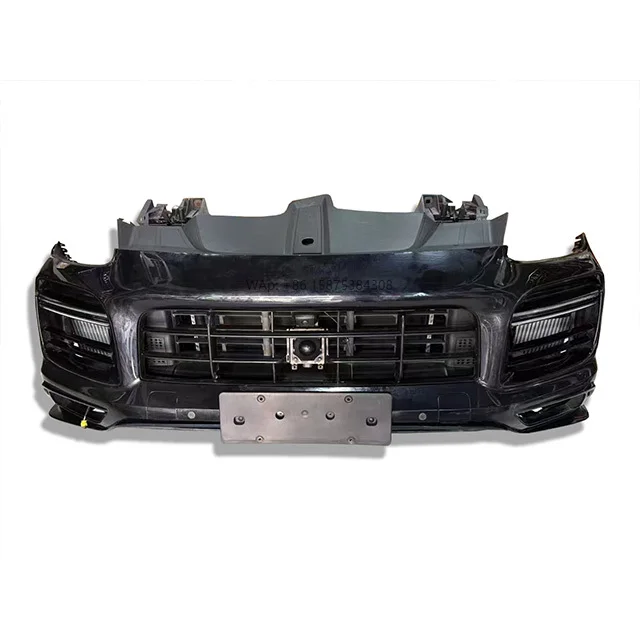 

For 2020 Cayenne GTS Bumper and Radiator Fan Grille Parking Sensor Diffuser