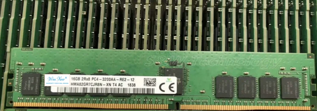 

Для DDR4 16G 2RX8 3200 ECC REG server HMA82GR7CJR8N-XN