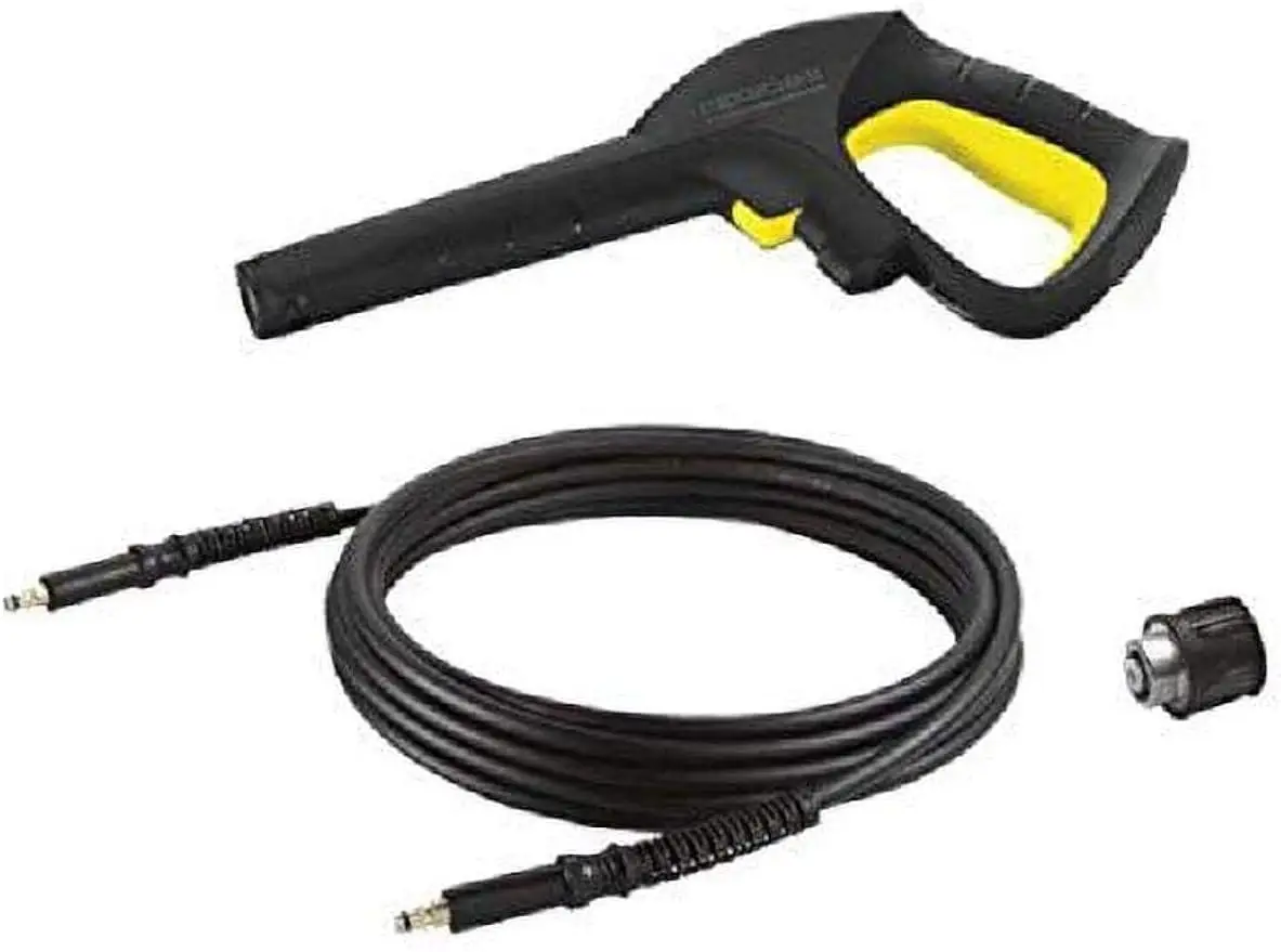 Replacement 7.5 m High Pressure Hose and Hand Gun, Quick Connect System Pressure Washer Accessory