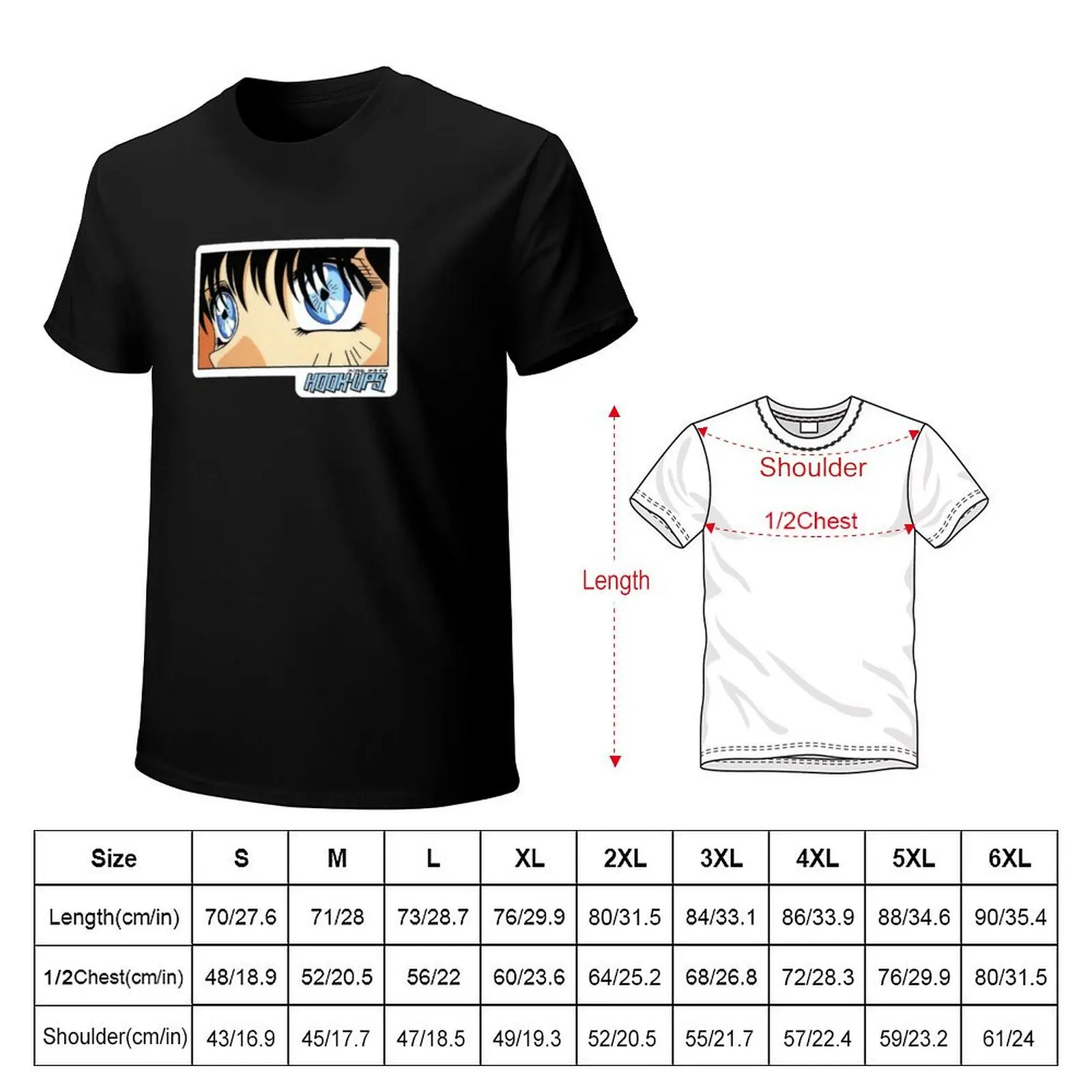 Vintage Anime Girl Hook Ups Skate Brand Cartoon Hookups Hook-Ups Sexy Animated T-Shirt t shirts for man graphic funny T-Shirt