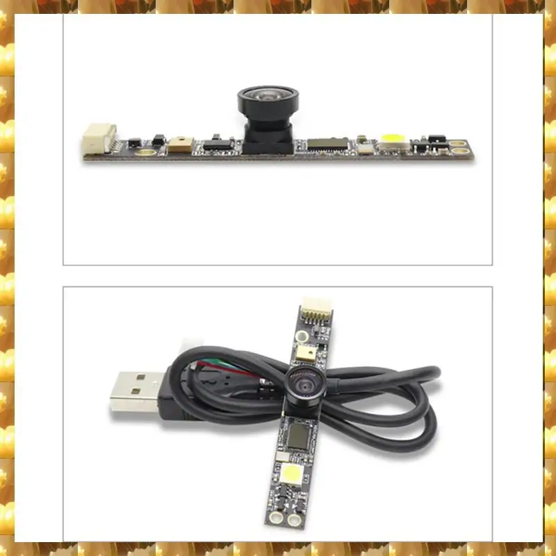 Electronexus-1 PCS 5MP OV5640 USB2.0 กล้องโน้ตบุ๊ค All-In-One โมดูลกล้องพร้อมไมโครโฟนมุมกว้าง 160 องศา,1 PCS 5MP OV