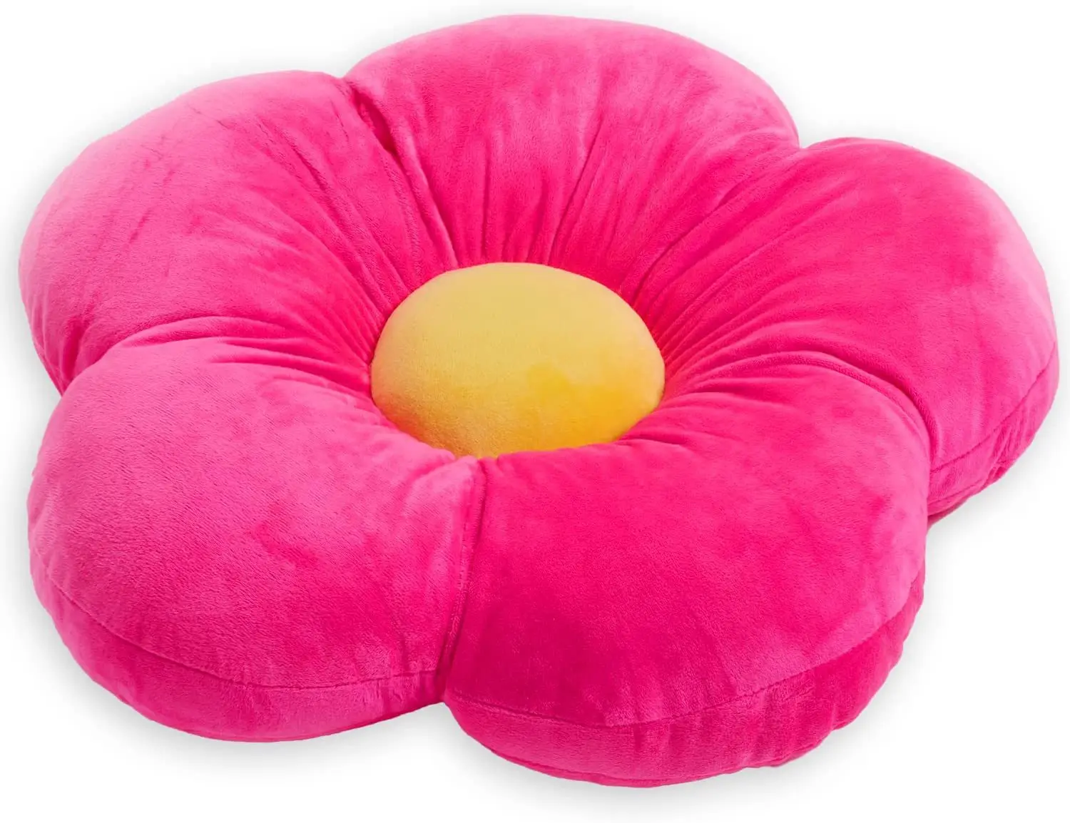 

New Simple Air-permeable Flower Floor Cushion Flower Pillow Plush Flower Shape Cushion Five Petals Sun Flower Pillow Cushion