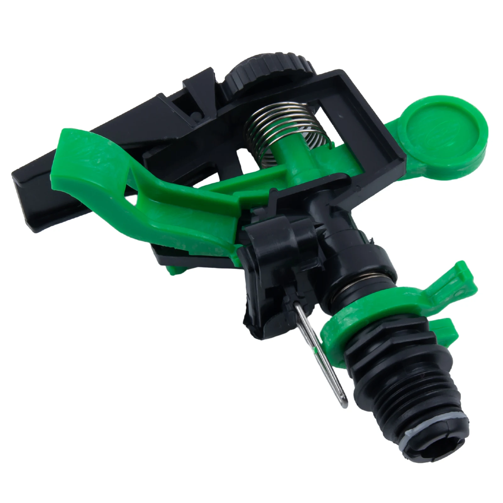 

"Impact Sprinkler Head 5Pcs Adjustable 0 360 Degree 34Ft 60Ft Distance with 1/2NPT Male Thread Diameter for Easy Installation"