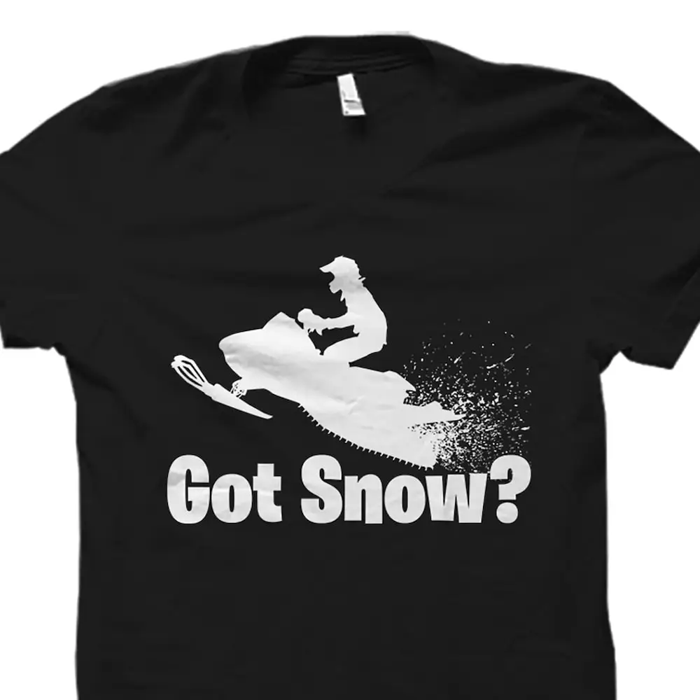 Snowmobile T Shirt Snowmobiling Fan Snocross Racer Snowcross Got Snow Os2531