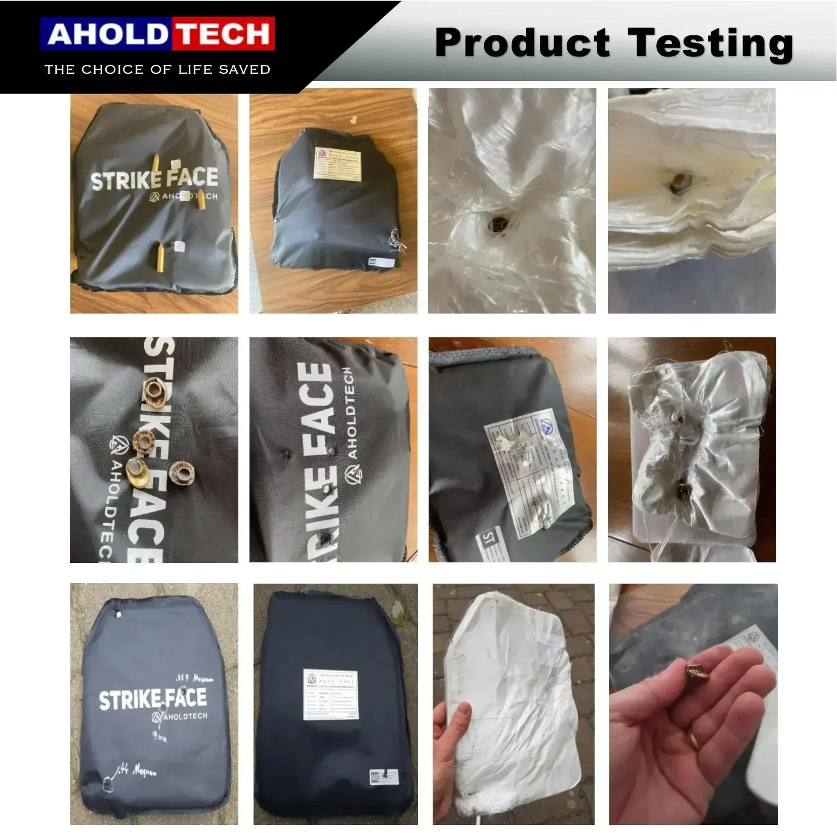 Aholdtech NIJ IIIA 3A Mềm Mại Chống Đạn Đĩa Đạn Đạo Áo Chống Đạn Ba Lô Đạn Đạo Ban Lớn Tấm 11x14