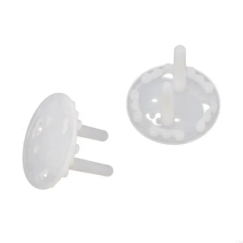 ฝาครอบปลั๊กไฟ (10 แพ็ค) ฝาครอบป้องกันไฟฟ้าป้องกันเด็กแบบใส forBaby L8RB