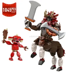 Moc Zeldaed Lynel Bokoblin Building Blocks Set Game Breath of The Wild Action Figures Bricks Assemble Toys Birthday Gifts