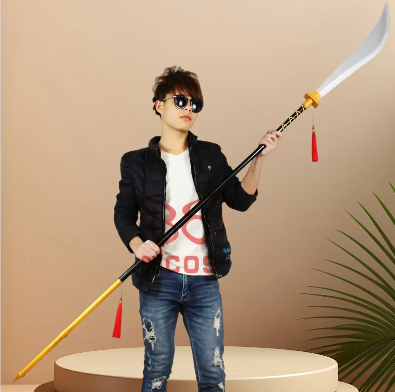 

Anime Inu X Boku SS Shirakiin Ririchiyo Spear Long Sword Cosplay Props, Halloween Christmas Fancy Party Accessories, 86"