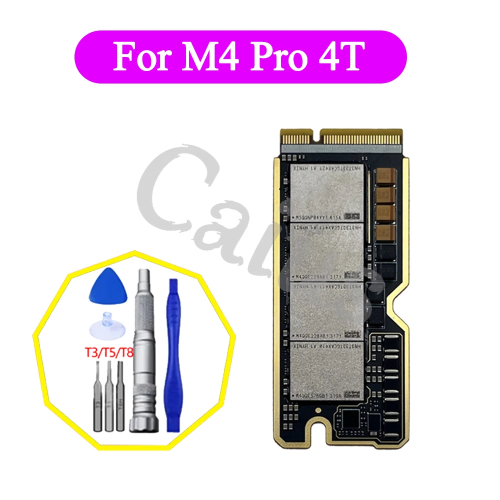 ใหม่ Mac Mini M4 PRO SSD 2 TB/4 TB ภายใน Solid State Hard Disk SSD ชุดไดรฟ์สําหรับ M4PRO SSD ความจุอัพเกรดหน่วยความจํา DIY ชุดซ่อม