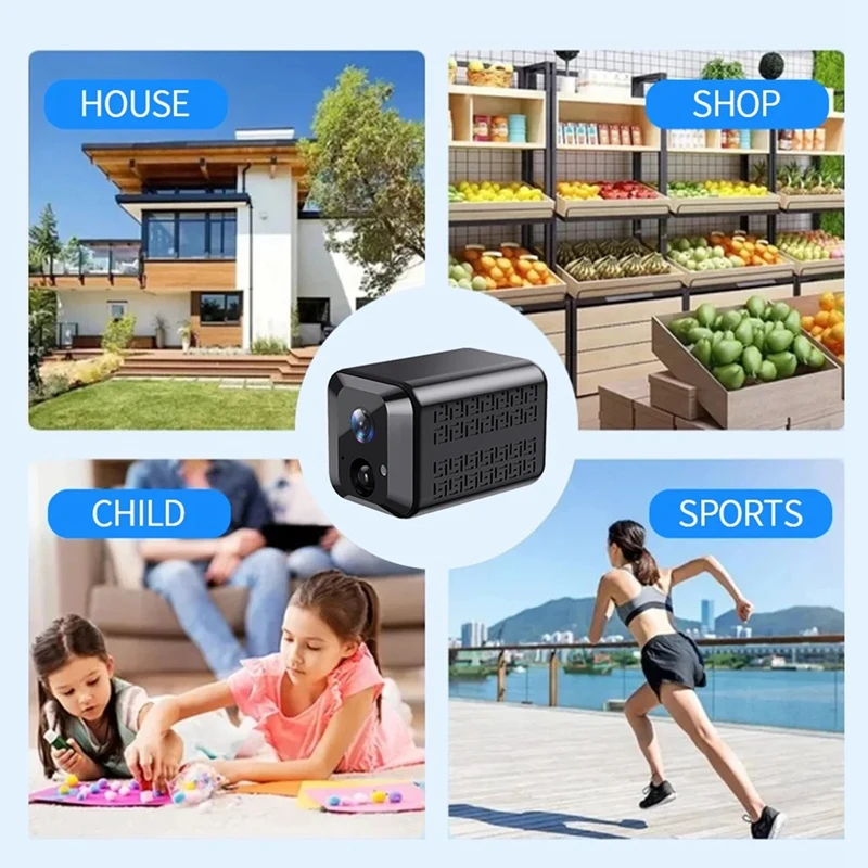 3CGRO-Mini 4G Security Camera Or Wifi HD 1080P Camera Wireless Night Vision Secret Video Protection Infrared Motion Camera