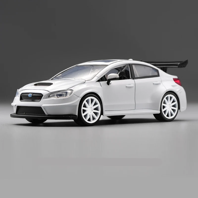 

1/24 Subarus WRX STI Alloy Sports Car Model Diecast Metal Toy Racing Car Vehicles Model Simulation Collection Childrens Toy Gift