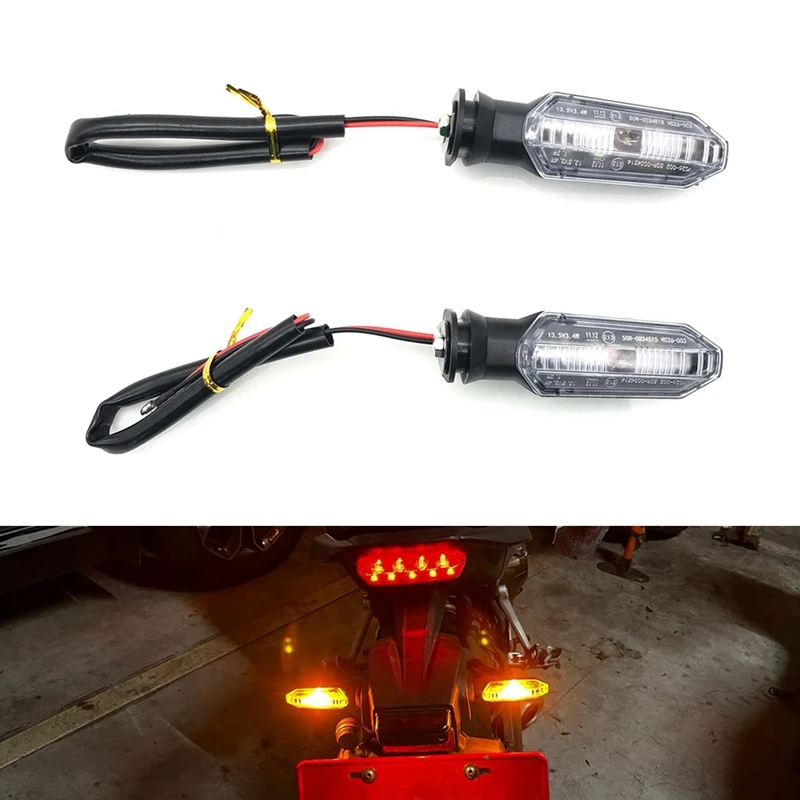 Motorcycle Turn Signals Light Flashing Blinker For Honda CB125R CB250R CB300R CB650R CBR650R ADV150 ADV350