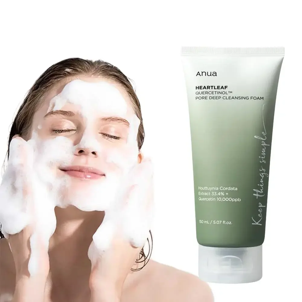 

Hot Sale 150ml ANUA Houttuynia Cleansing Cream Skin Deep Pore Cleansing Gentle Cleansing Moisturizing Oil Control Acne Soothing