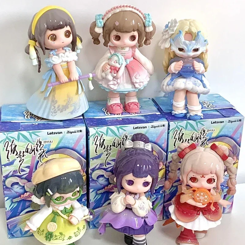 

Ziyuli Fairies Series Blind Box 4 Generation Mystery Box Animation Character Kawayi Doll Collection Model Toys and Gifts