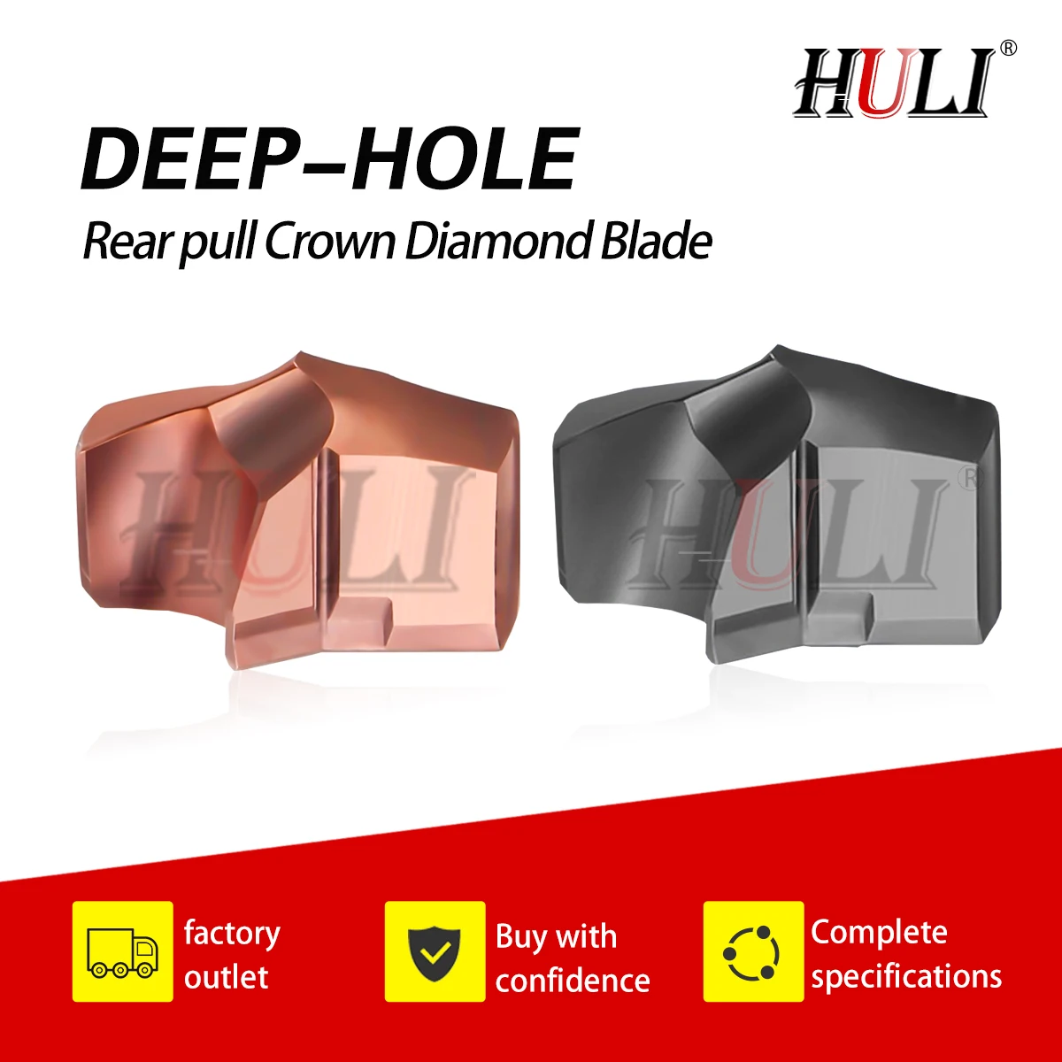 

High-Quality 12.5mm-24.0mm Crown Drill Rear Pull Type Violent Drill Bit Extended Internal Cold Gun Drill Bit CNC Cutting Tool