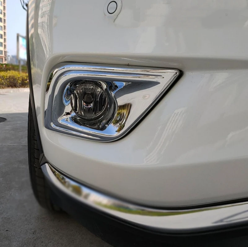 

Accessories Fog Lights Lamps Eyelid Eyebrow Strip Cover Trim Rain Wiper Shiny For Nissan Murano 2015 2016 2017 2018 2019