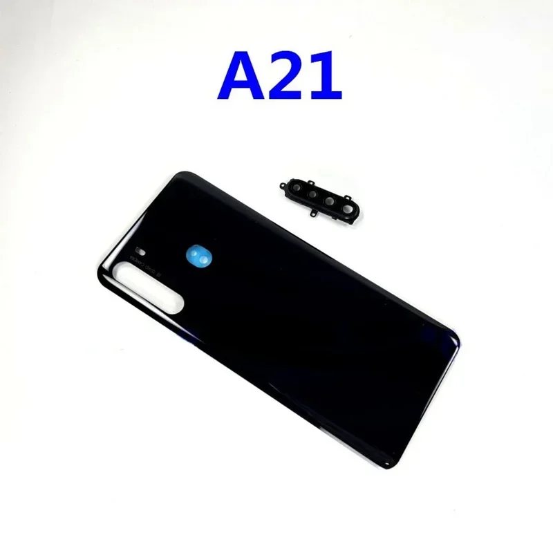 For Samsung Galaxy A21 A215 SM-A215 rear housing case battery back cover middle frame repair parts