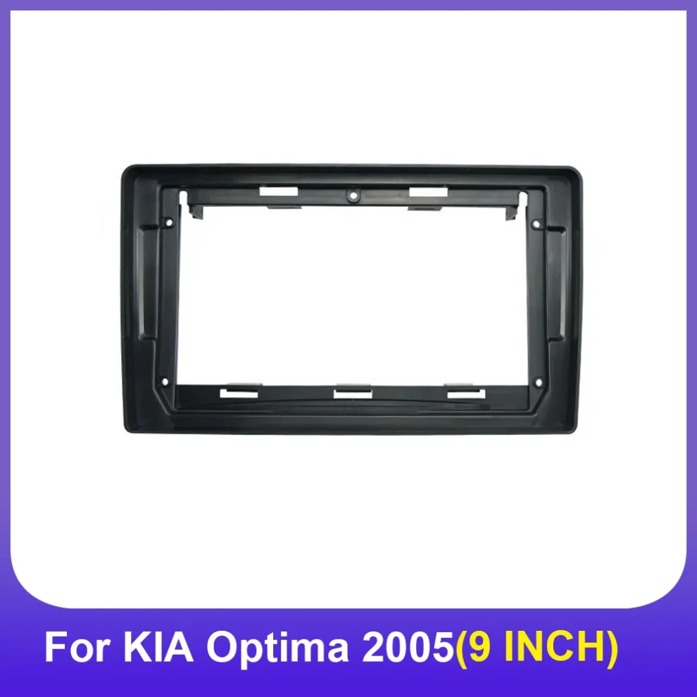 

Автомобильный радиоприемник, 9 дюймов, кабель Fascia Для KIA Optima 2005, набор для приборной панели Android, лицевая панель