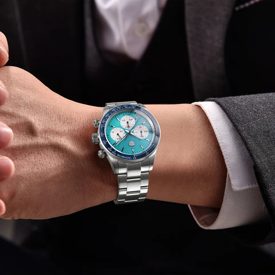 2026 new RollsTimi retro Vk63 Movt chronograph men's business