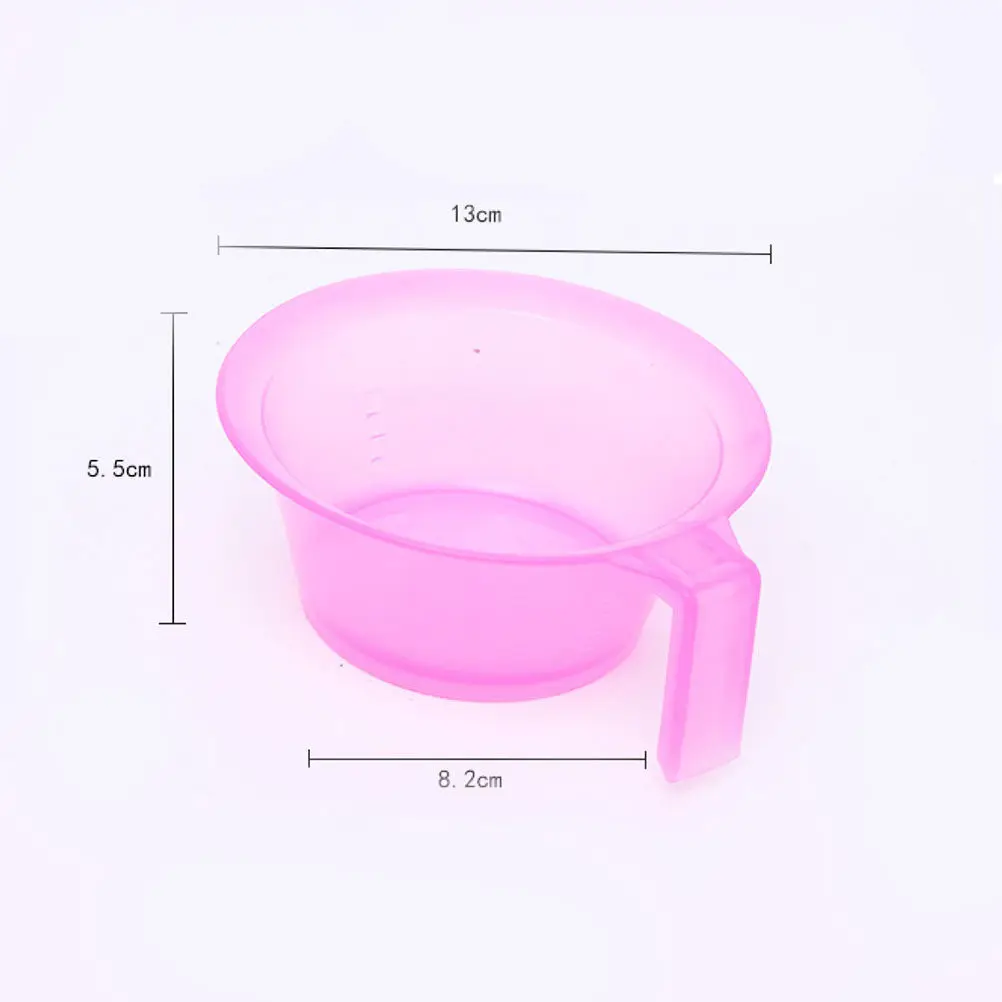 2Sets Hair Dye Tool Set Includes Bowl Comb Reusable Washable Plastic Perfect for Salon Hairdressing and Home DIY Hair Coloring