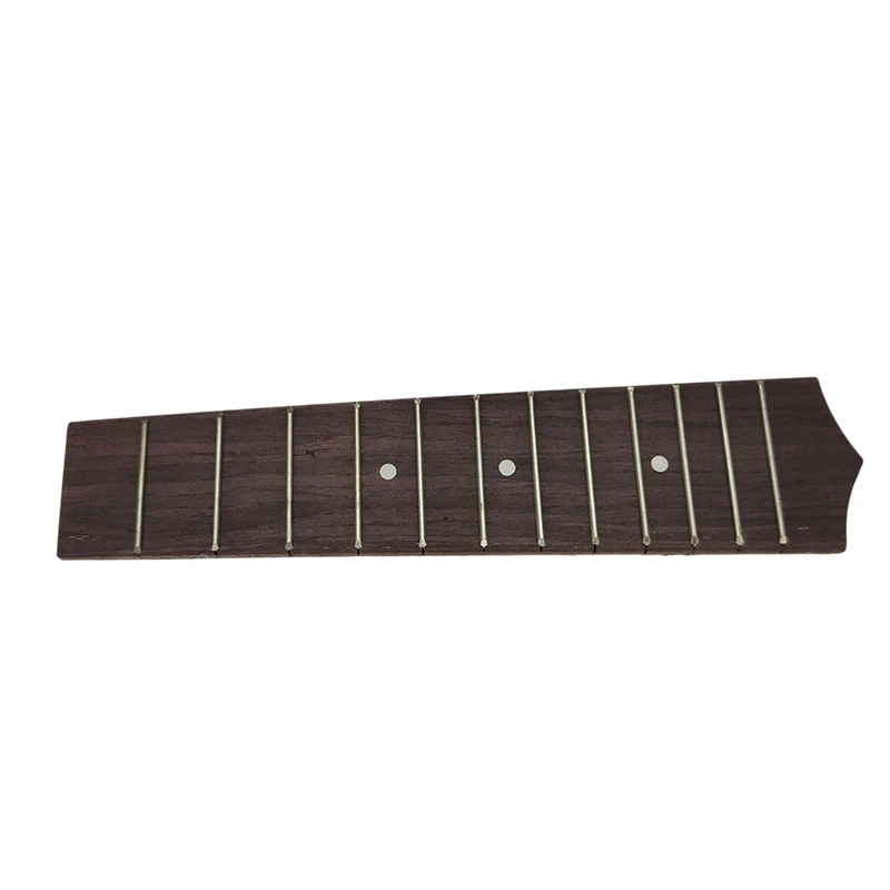 21 Inch Ukulele Fingerboard 12 Wire Frets Fretboard Ukulele DIY Parts Replacement