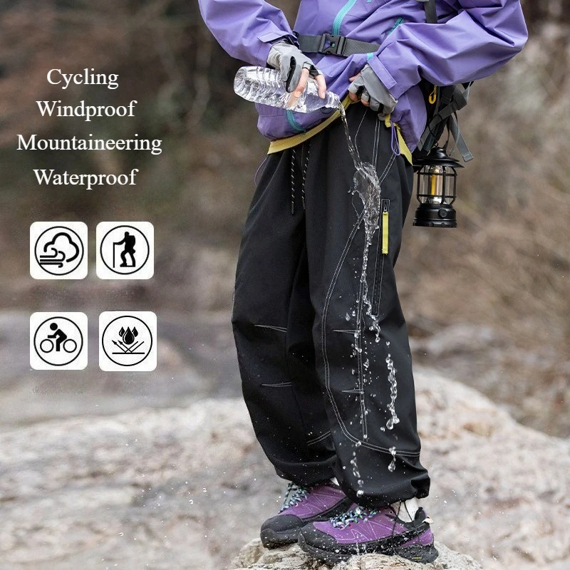 Yao Fashion American Overalls Assault Trousers Outdoor Waterproof Pants Mountaineering Function Long Pants For Men Clothing