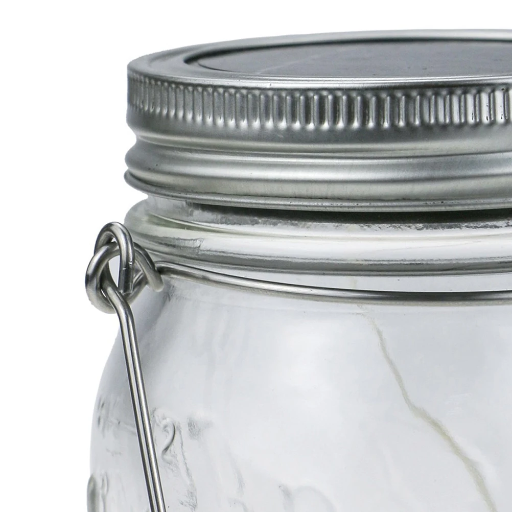 

6pcs Metal Mason Jar Handles Stainless Steel Wire Hangers for Canning Jars Glass Bottles Easy Install Remove Tools Parts