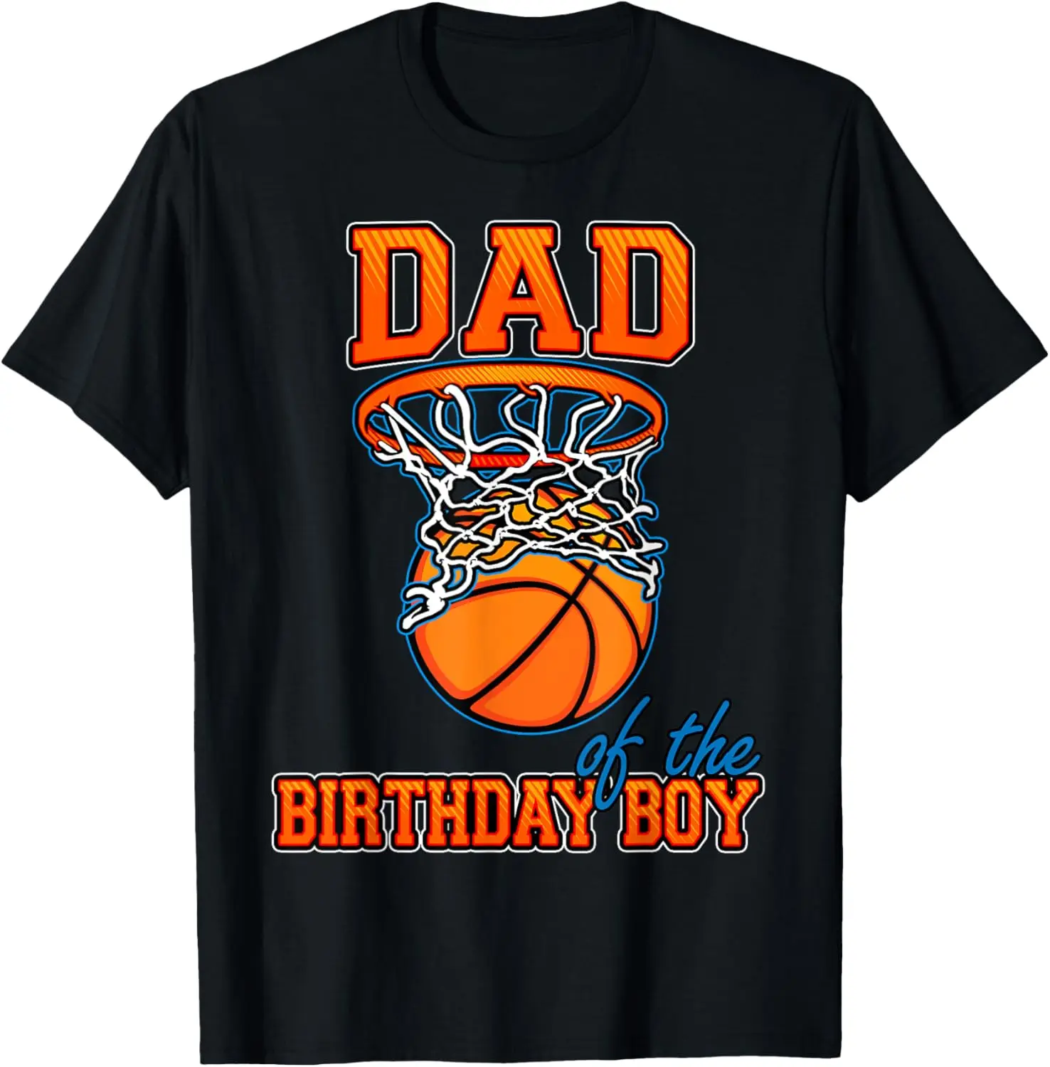 Dad Of The Birthday Boy Basketball Birthday Family Matching T-Shirt