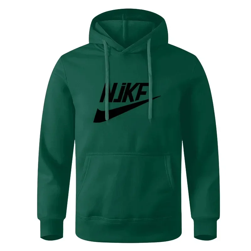 Fashion Fleece Printed Hooded Sweatshirt Unisex Casual Multifunctional Sports 2026 European And American Style