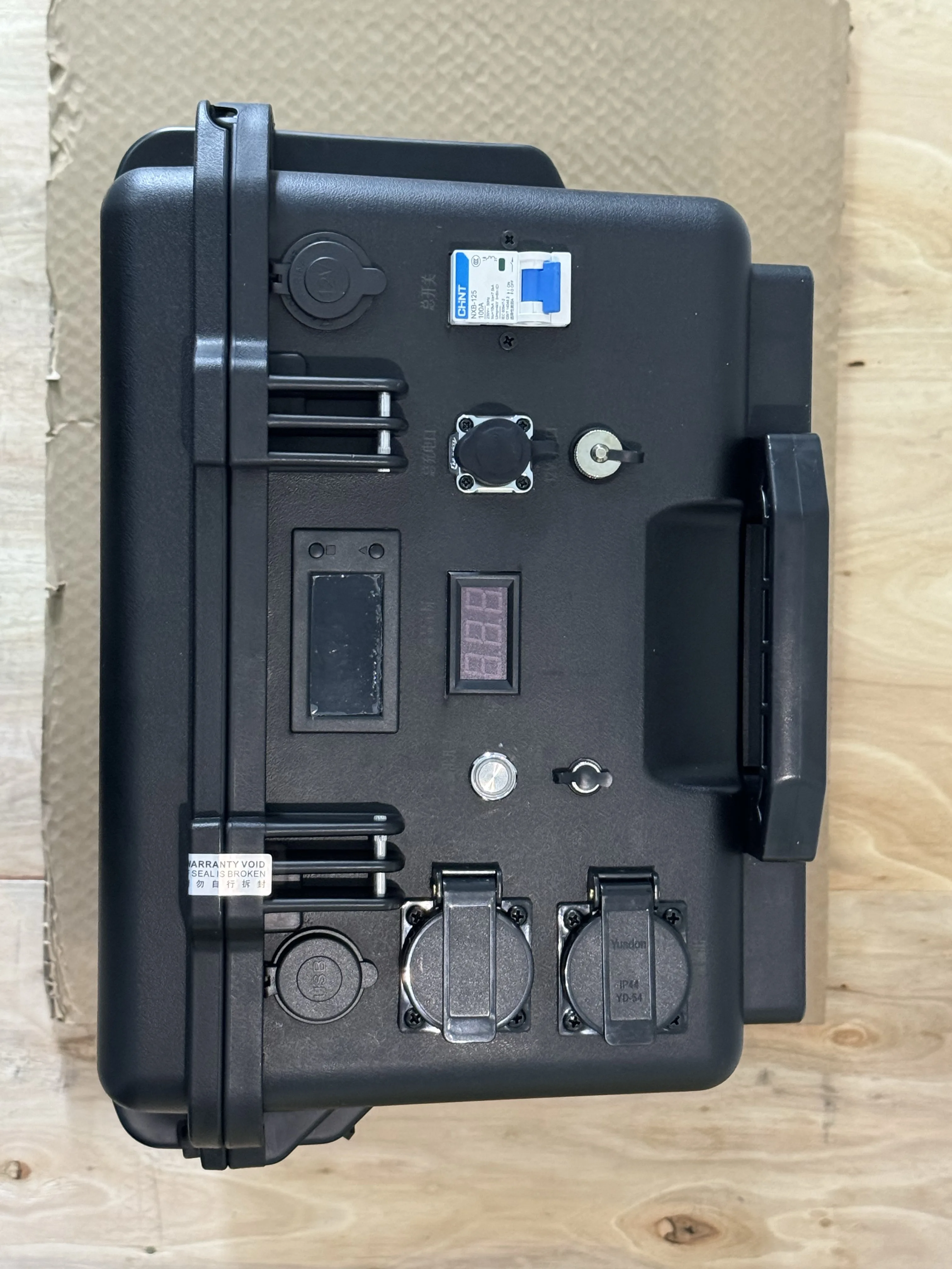 Todas as malas personalizadas de alta capacidade para bagagem UPS 3840Wh 5120Wh 6000Wh Fonte de alimentação 3000W 5000W Estação de energia portátil