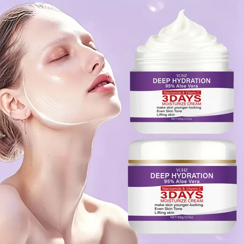 Spot Brightening Cream, 95% Aloe Vera Specially Formulated, Reduces the Appearance of Dark Spots and Discoloration, Deeply Moisturizes, and Provides Strong Firming Effects, Creating a More Even Skin Tone. Makes Skin Lo