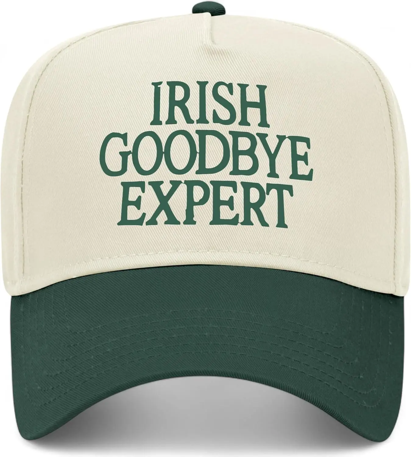 

Irish Goodbye Expert Vintage Trucker Hat | Premium Snapback Hat for Men & Women