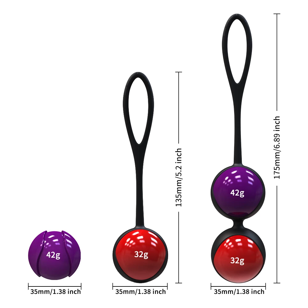 Silicone vaginal balls for Women Postpartum Kegel Ball Puss Tightening Massager Ball Exercise Machine Geisha Anal Ball Sex Toys