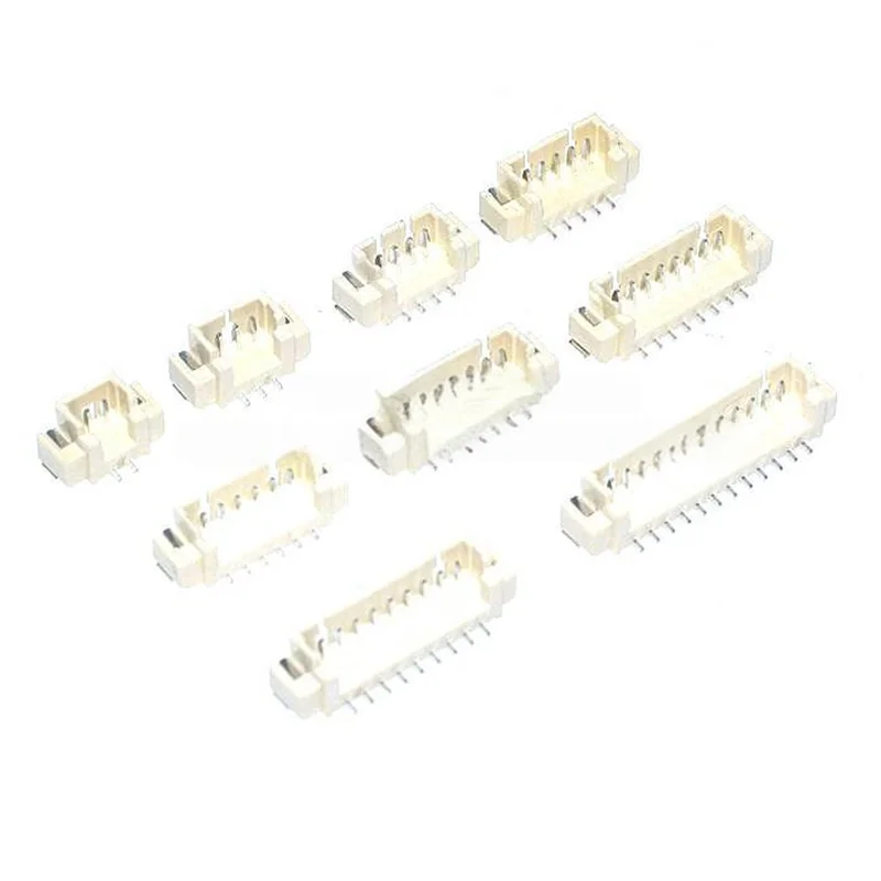 20 PZ Testata SMT Verticale Passo 1,25 mm - 1.25 2P/3P/4P/5P/6P/7P/8P/9P/10P/12P Presa Verticale per Montaggio Superficiale