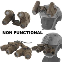 Gafas de visión nocturna de GPNVG-18 tácticas, modelo simulado abatible, montaje NVG, casco de Airsoft rápido, binoculares, decoración, accesorios de Cosplay