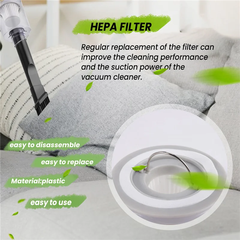 2025 Newhepa Filtro Per XIAOMI NORMA MIJIA Handy Aspirapolvere Home Car Mini Wireless Lavabile Filtro Pezzi di Ricambio Accessori