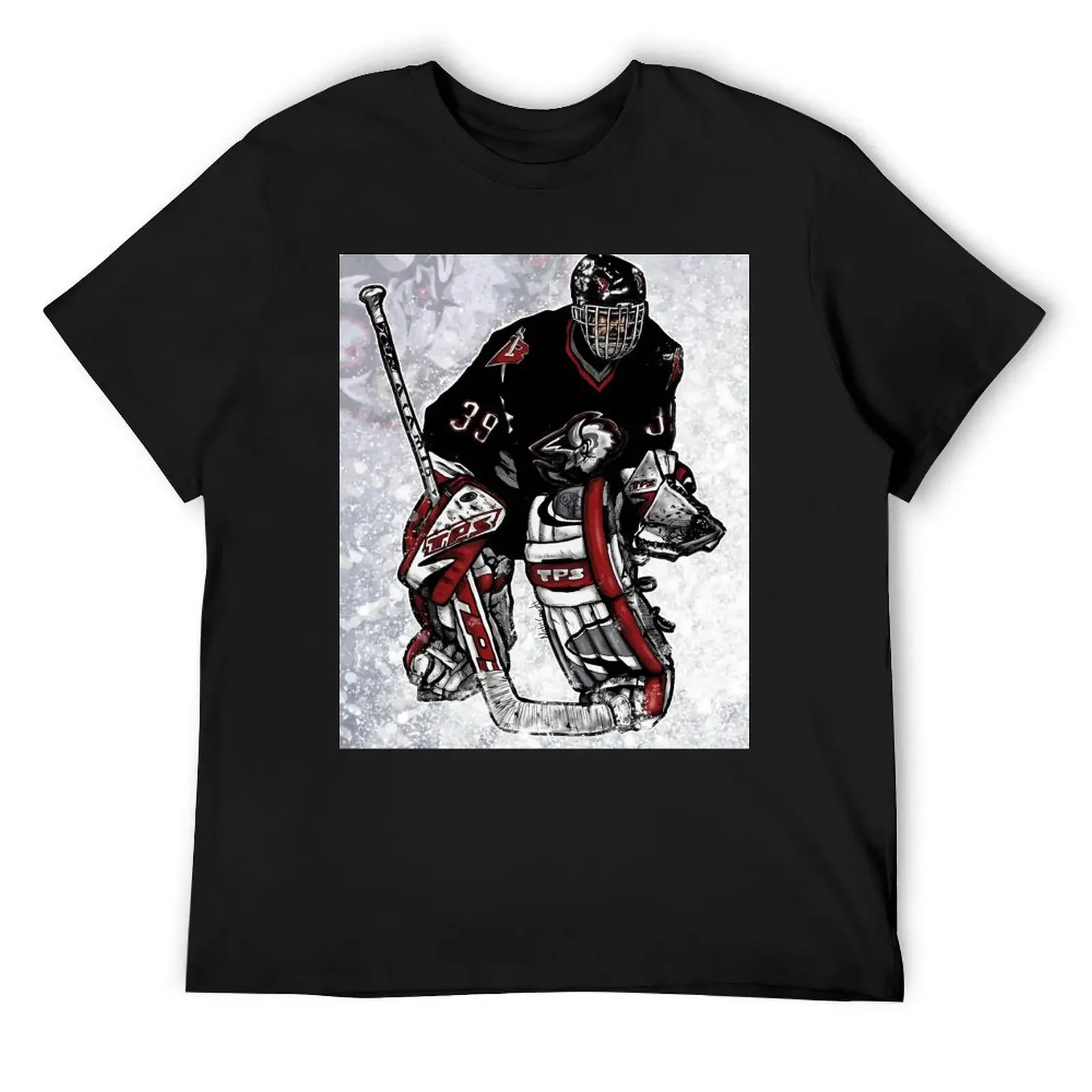 

Hasek in black full T-Shirt sweat kawaii clothes man t shirt compression shirt men