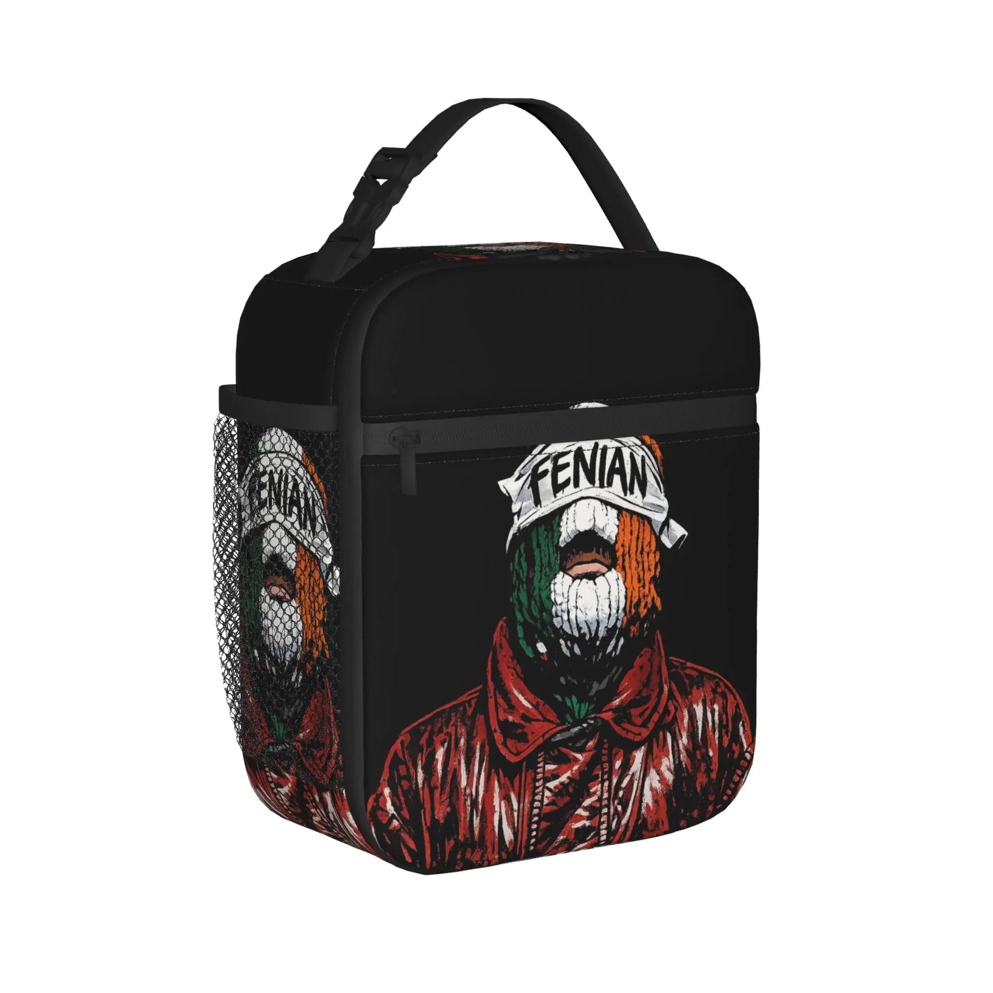 FENIAN Kneecap Insulated Lunch Bag Thermal Bag Reusable,Lunch Container  Large Tote Lunch Box for Men Women College  Picnic