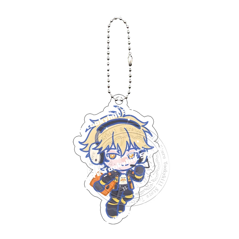 Link Click Acrylic Keychain Kawaii Charles Lucas Jo Exquisite Girl Coaplay Props Keyring Bag Pendant Decor Accessories Gift