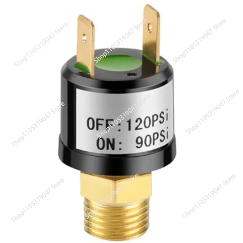 AC110-220V 90-120PSI Vacuum Pump Water Pump Air Compressor Air Pressure Switch Normally Open Normally Closed