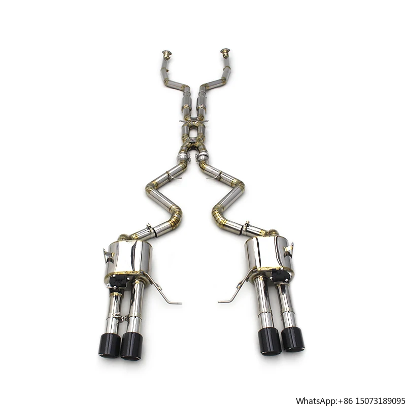 

AUTO Tuning Titanium Catback Carbon Fiber Muffler System for M3 E90/E92/E93 V8 4.0L 2008-2013